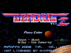 Gradius Z screenshot