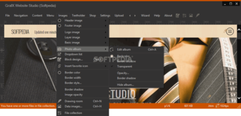 GrafX Website Studio screenshot 13
