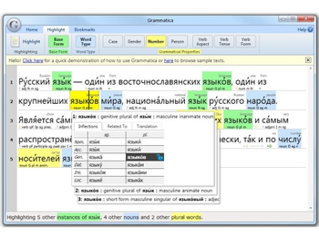Grammatica screenshot