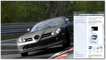 Gran Turismo 5 Windows Theme screenshot