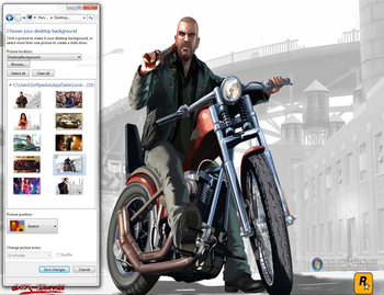 Grand Theft Auto Windows 7 Theme screenshot