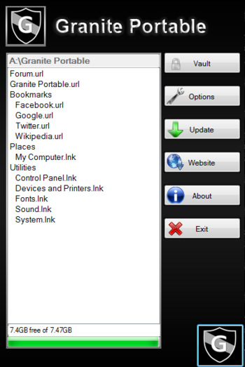 Granite Portable screenshot 2