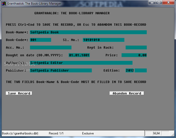Granthaalok: The Book-Library Manager screenshot 2