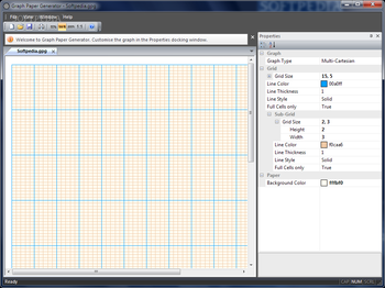 Graph Paper Generator screenshot