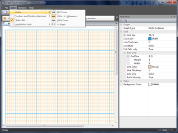 Graph Paper Generator screenshot 2