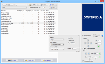 Graphic Print Manager screenshot