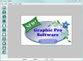 Graphic Pro Software screenshot