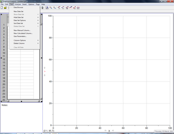 Graphical Analysis screenshot