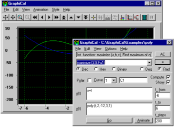 GraphiCal screenshot