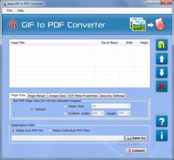 Graphics to PDF Converter screenshot 2