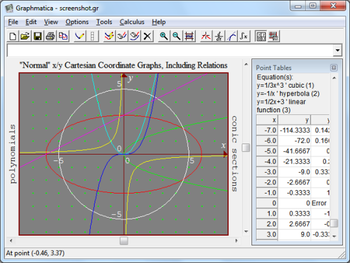 Graphmatica screenshot