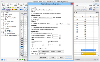 GraphPad Prism screenshot 11