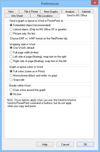 GraphPad Prism screenshot 28