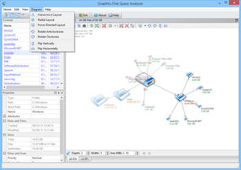GraphVu Disk Space Analyzer screenshot 4