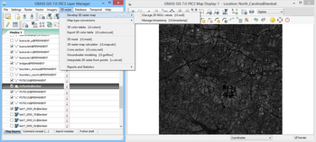 GRASS GIS screenshot 12