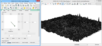 GRASS GIS screenshot 2