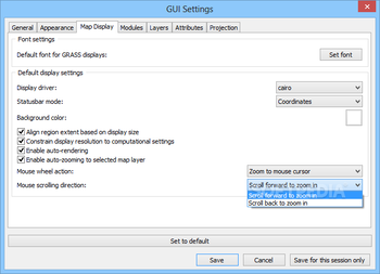 GRASS GIS screenshot 21