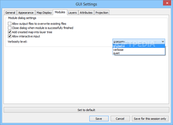 GRASS GIS screenshot 22