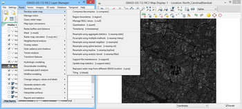 GRASS GIS screenshot 9