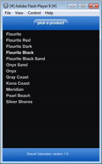 Gravel Calculator screenshot