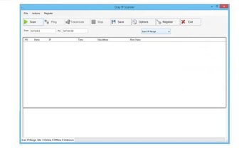 Gray IP Scanner screenshot