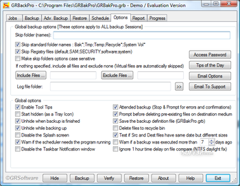 GRBackPro - Professional Backup screenshot 6
