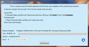 GRBackPro Server Backup x64 screenshot 3