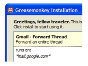 Greasemonkey screenshot