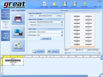 Great Barcode Generator screenshot
