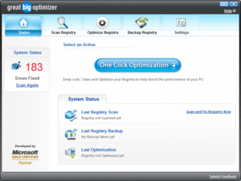 Great Big Optimizer screenshot