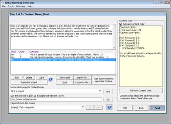 Great Gateway Generator screenshot 3