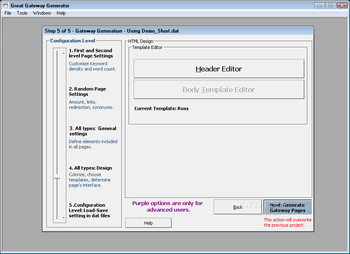 Great Gateway Generator screenshot 6
