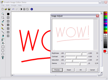 Greatis Image Editor screenshot