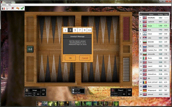 GreedyGammon Backgammon screenshot