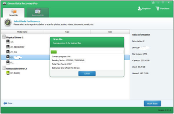 Green Data Recovery Pro screenshot 3