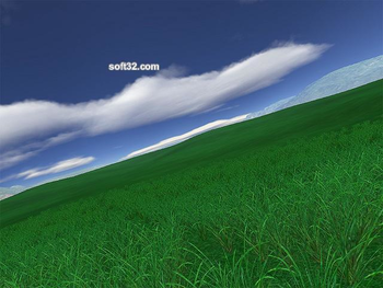Green Fields 3D Screensaver screenshot 3