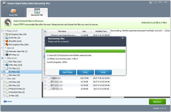 Green Hard Drive Data Recovery screenshot