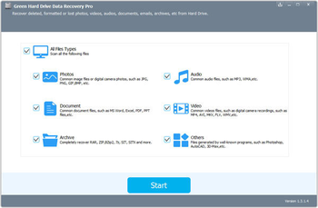 Green Hard Drive Data Recovery screenshot 4