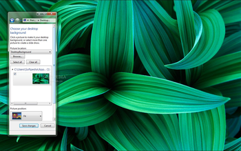 Green Nature Leafs screenshot