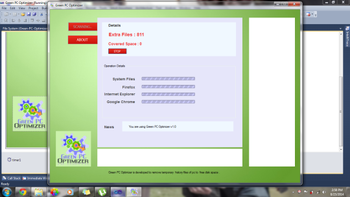 Green PC Optimizer screenshot