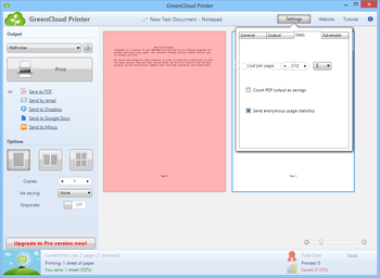 GreenCloud Printer screenshot 5