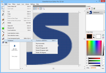 Greenfish Icon Editor Pro screenshot 3