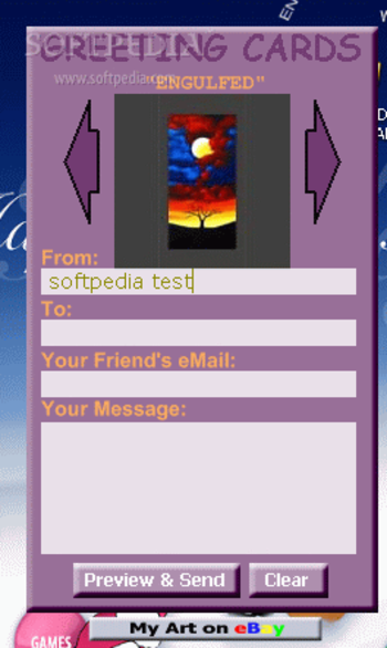 GREETING CARDS screenshot