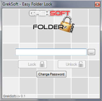 GrekSoft Easy Folder Lock screenshot