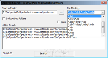 Grep File Search screenshot 2