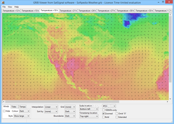 GRIB Viewer screenshot