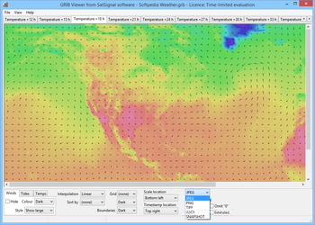 GRIB Viewer screenshot 2