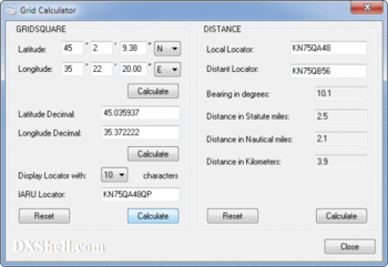 Grid Calculator screenshot