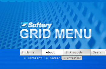 Grid Flash Menu screenshot