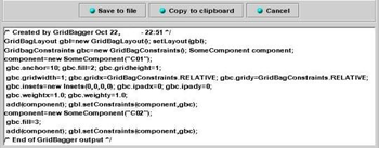 GridBagger screenshot 2
